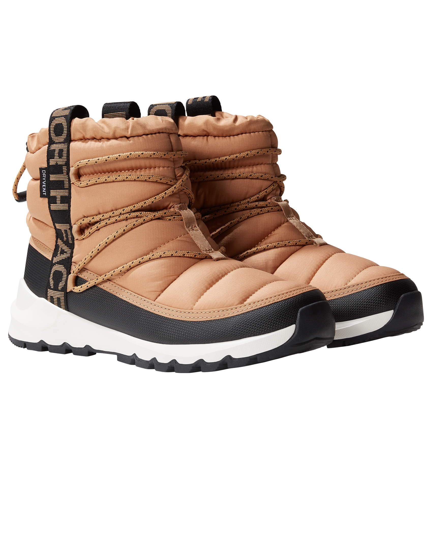 The North Face Thermoball Lace Up W Almond Butter/TNF Black (Storlek 9 US)