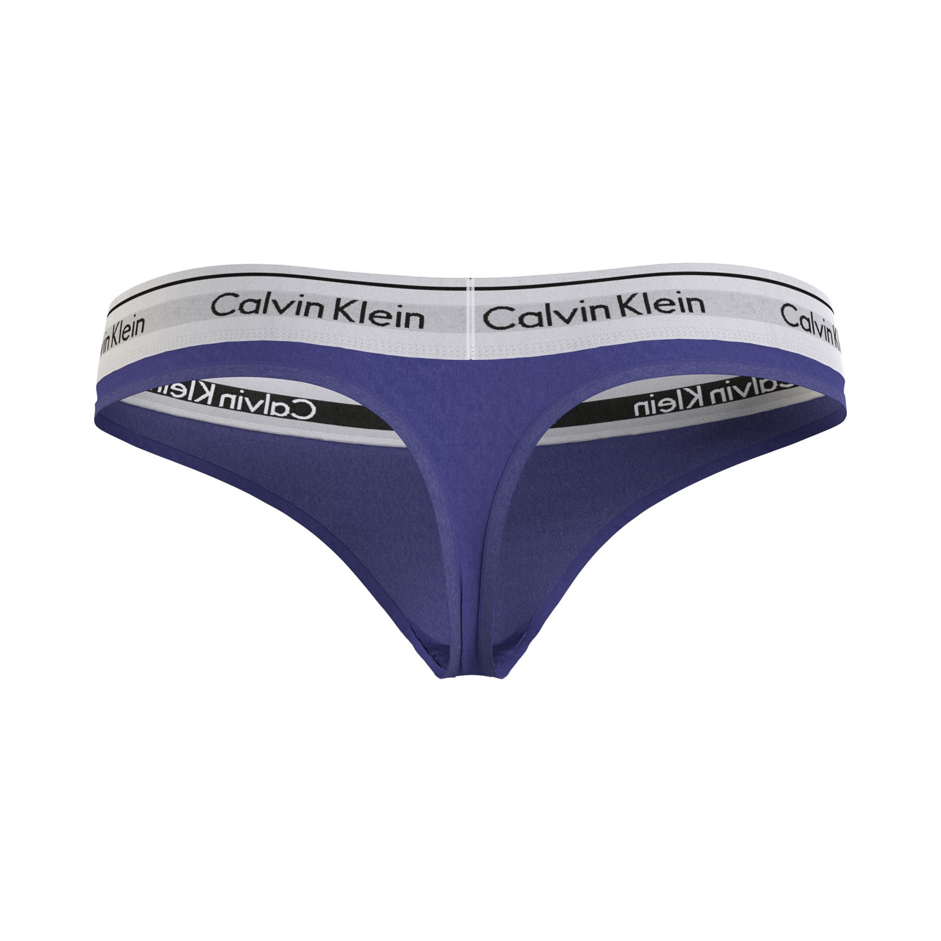 Calvin Klein Thong - Modern Cotton W Spectrum Blue