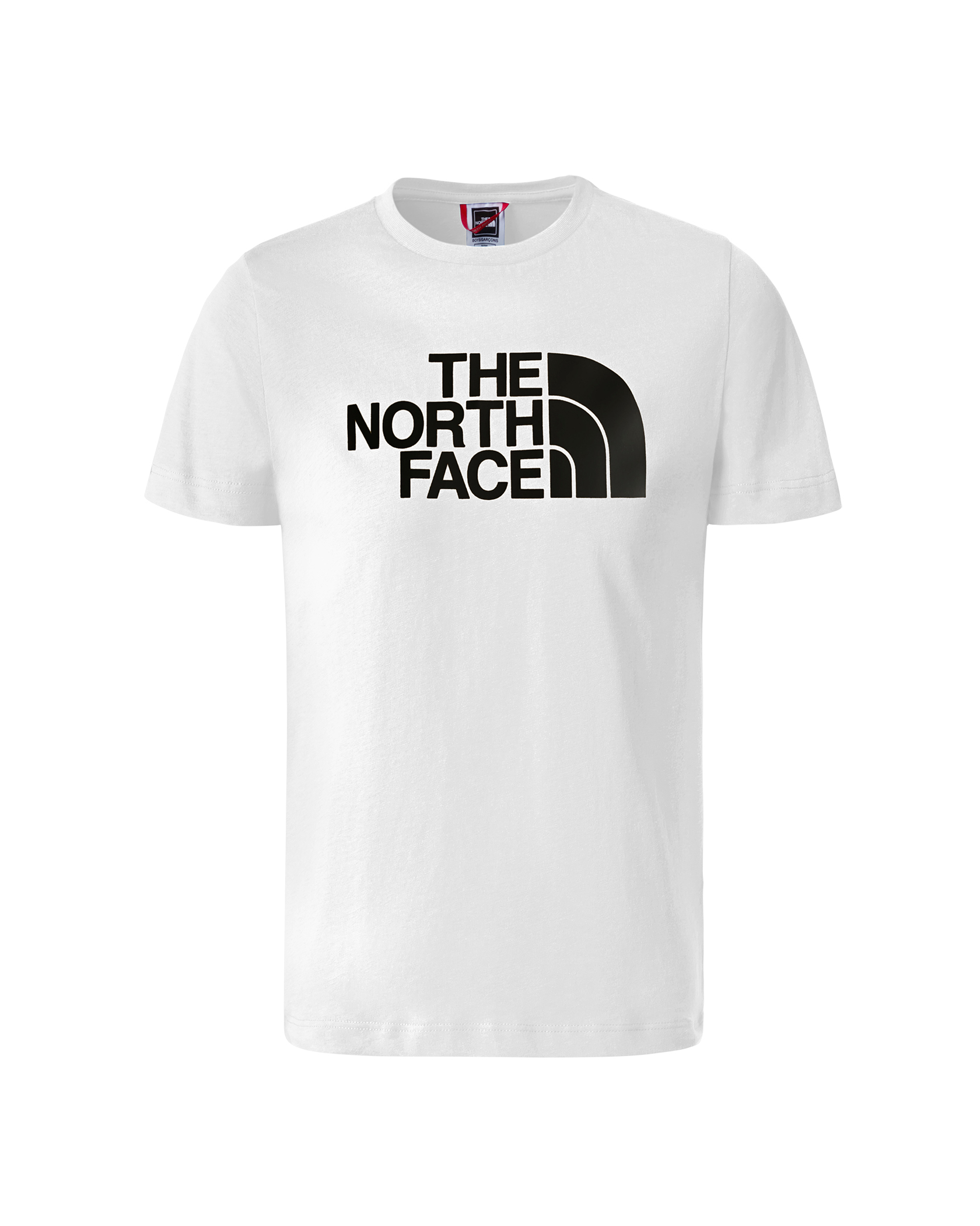 The North Face S/S Easy Tee JR TNF White/TNF Black (Storlek XL)