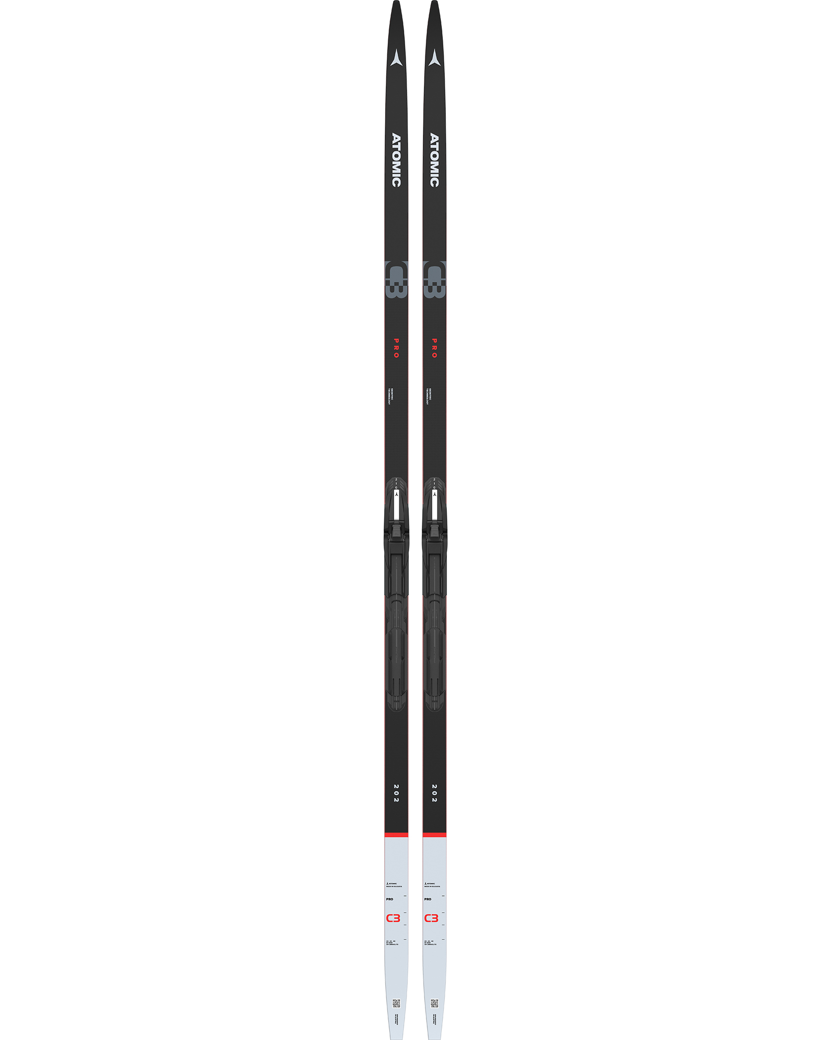 Atomic Pro C3 Skintec Medium 23/24 Black/Grey/Red (Storlek 195 cm 60-75 kg)