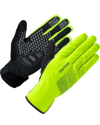 Ride Hi-Vis Waterproof Winter Gloves