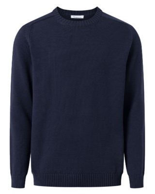 Plain Knitted Crew Neck M
