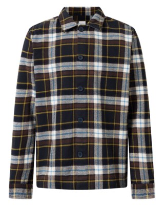 Big Checked Heavy Flannel Overshirt M