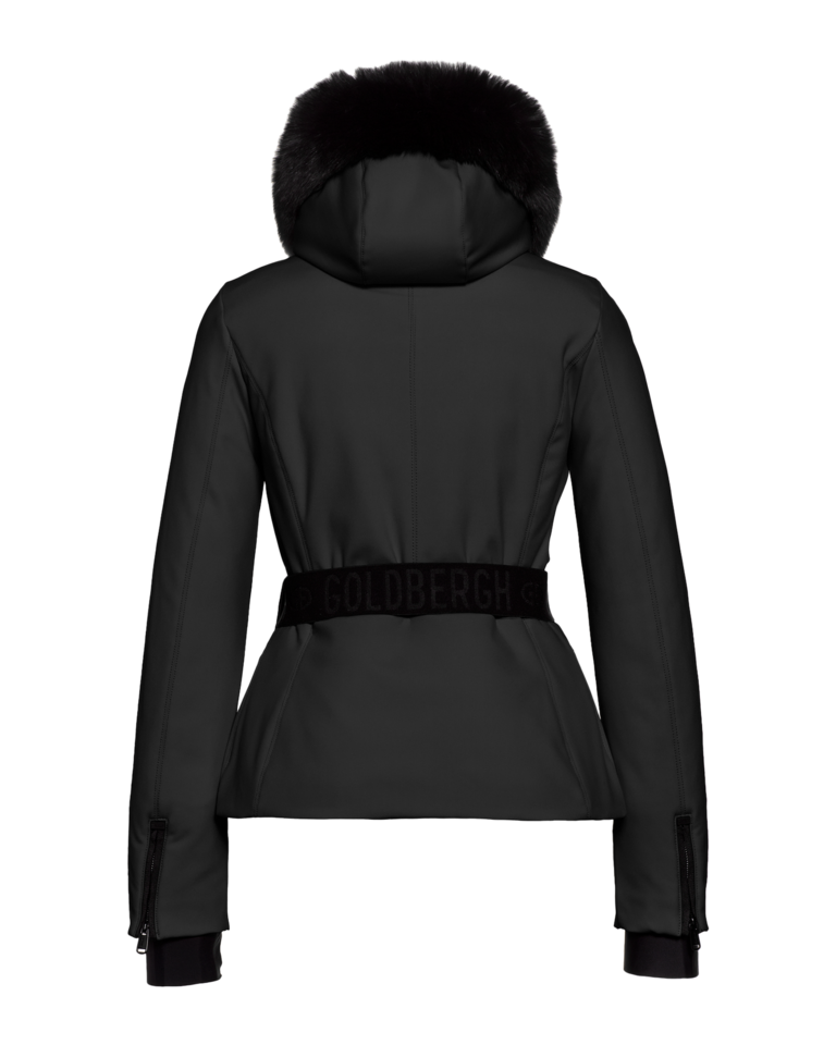 Goldbergh Hida Faux Border Ski Jacket W Black