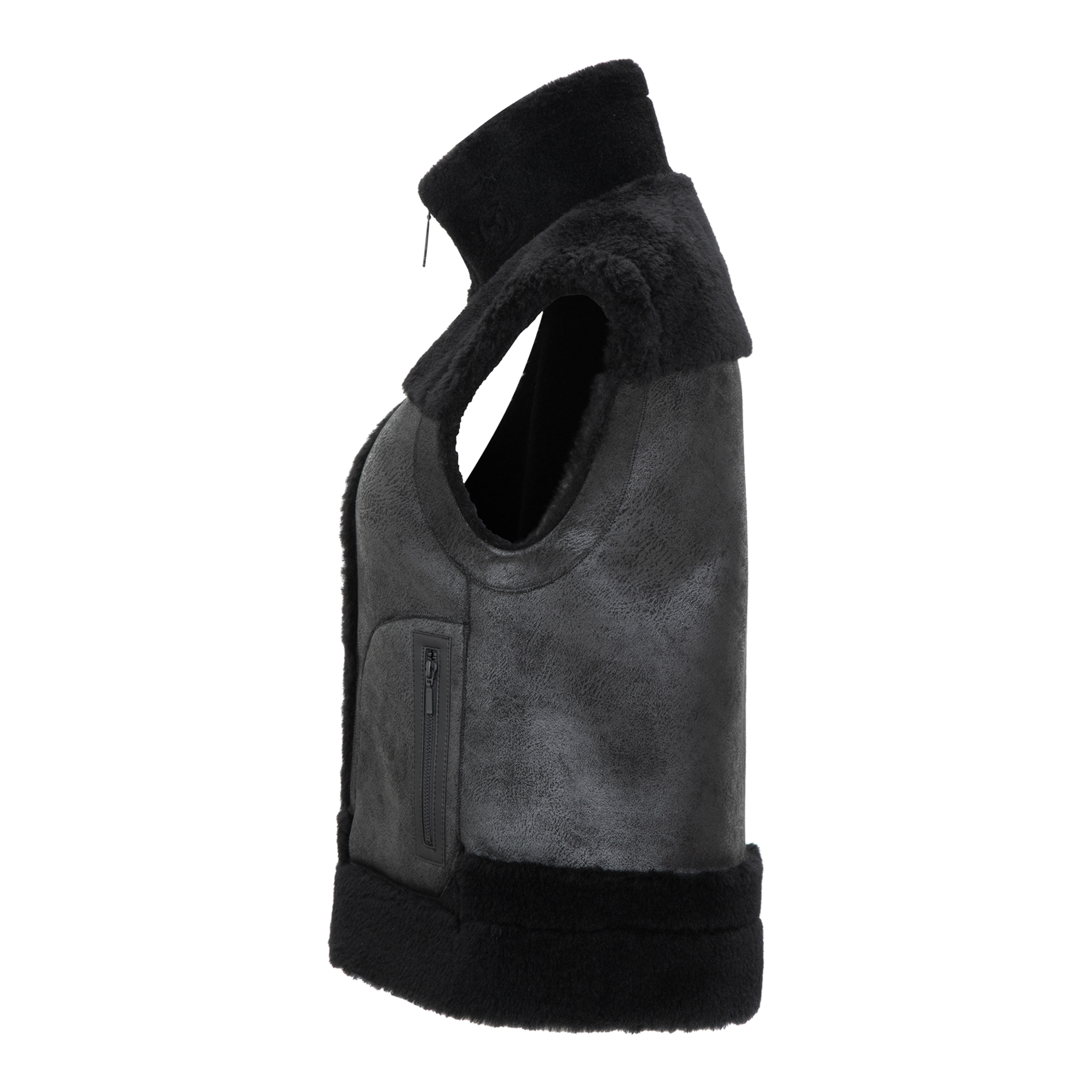Woolland Solveggen Vest 2.0 W Black