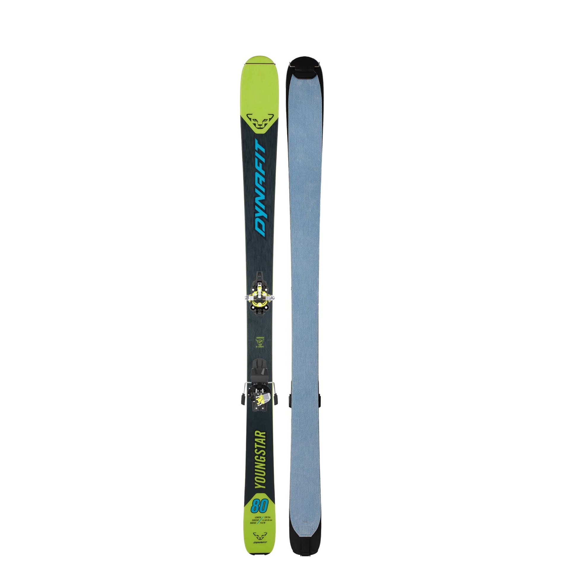 Dynafit Youngstar Ski Set 24/25 Lambo Green/Black