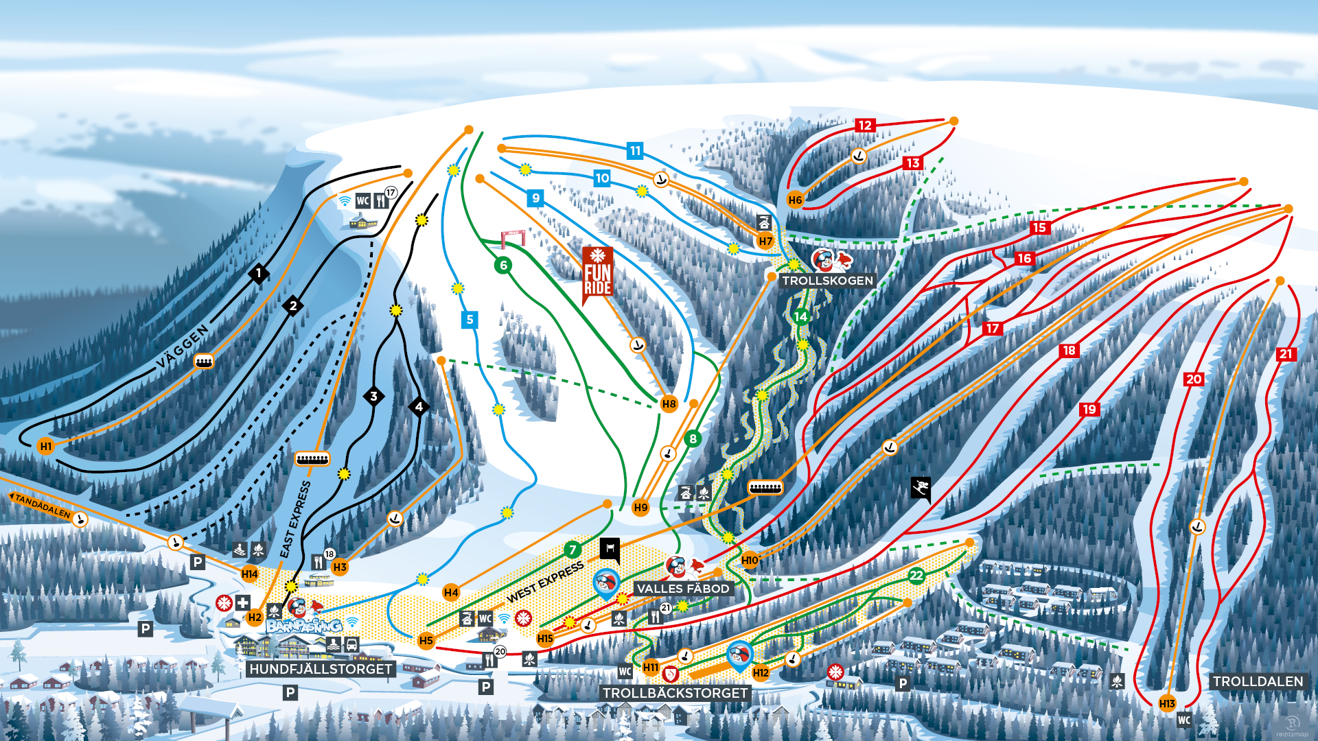 Boka skidresa / skidsemester till Lindvallen i Sälen - SkiStar.com